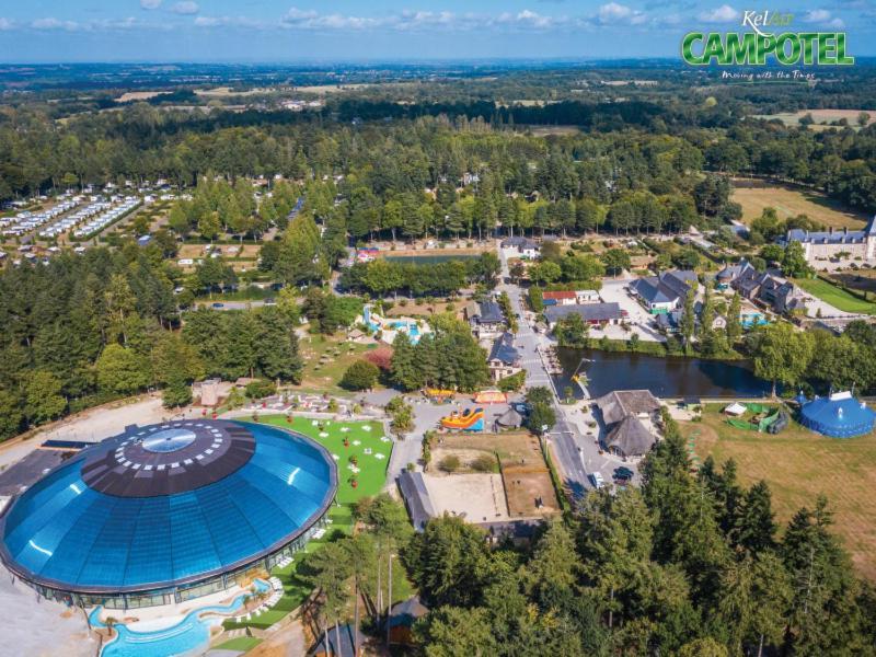 דול-דה-ברטאן Mobile Homes By Kelair At Camping Domaine Des Ormes מראה חיצוני תמונה